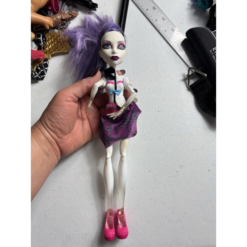 MattelMonster High Doll Ghost Spectra Vondergeist NUDE With Pink Shoes